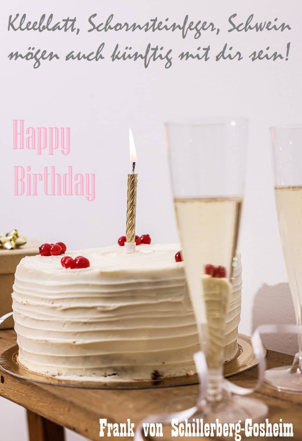 Geburtstagssprüche lang & festlich Alles Gute zum Geburtstag wünschen